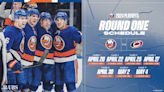 Islanders Hurricanes First Round Schedule Announced | New York Islanders