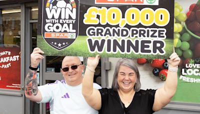 Kilmarnock man scoops grand prize in SPAR competition