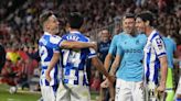 3-5. La Real Sociedad se impone en el festival de goles de Montilivi