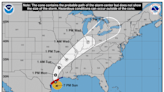 Tropical Storm Beryl is on a path to hit the Texas coast as a hurricane Monday