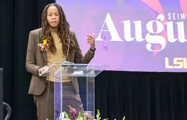 New women’s basketball assistant coach Seimone Augustus explains why she came back to LSU