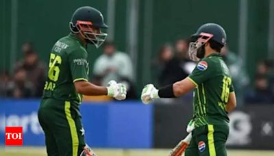 'They're both world-class players': Shaheen Afridi lauds Babar Azam and Mohammad Rizwan after Ireland series win | Cricket News - Times of India