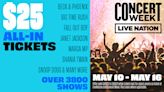 Get $25 All-In Tickets to Over 3,800 Shows During Concert Week