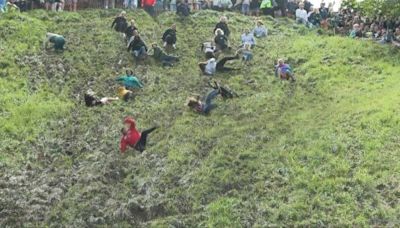 La increíble carrera que tiene un enorme queso como premio