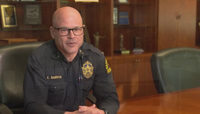 Dallas Police Chief Eddie Garcia reflects on decision to remain Dallas' top cop, saying 'My heart is here.'