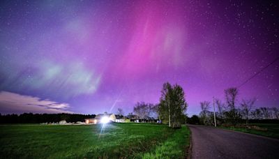 Northern lights may be visible in northern states Friday