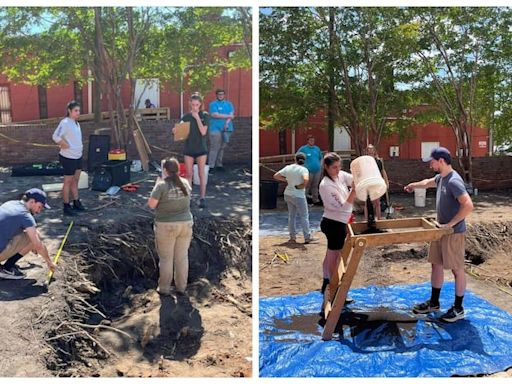 Increíble hallazgo en Carolina del norte: desenterraban un árbol podrido y encontraron artefactos de 300 años de antigüedad