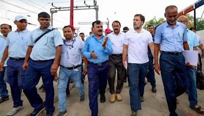 INDIA bloc to raise loco pilots’ issues in Parliament, Rahul Gandhi says ‘life of loco pilots has been derailed’