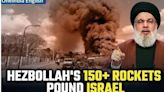 Hezbollah's 150-Rocket Blitz On Israel Fulfils Nasrallah's Prophecy; Israel in Chaos And Panic|Watch