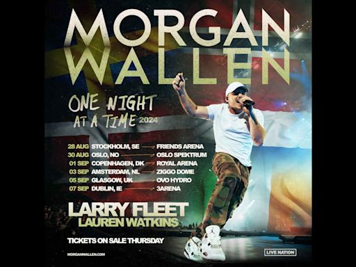 Morgan Wallen Played To 91,423 EU Fans On One Night At A Time Tour