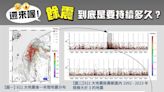 花蓮餘震「已破800次」到底要搖多久？氣象署公布921紀錄：1年內都會有