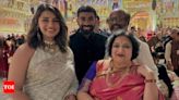 Jasprit Bumrah and wife share fan moment with Rajinikanth and his wife Latha at Anant Ambani and Radhika Merchant’s wedding | Hindi Movie News - Times of India