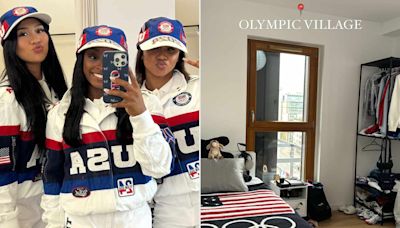 Simone Biles Shares Glimpse of Her Room in Paris Olympic Village — Plus Team USA's Ralph Lauren Tracksuits