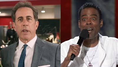 Apparently, Jerry Seinfeld Wanted Chris Rock For An Oscars Slap Redemption Scene In Unfrosted. Even He Isn...