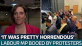 'It was pretty horrendous': Jess Phillips booed by pro-Palestinian protesters after retaining seat - Latest From ITV News