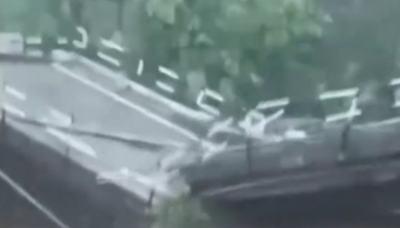 VIDEO: Bridge Collapses In Uttarakhand's Ramnagar Amid Heavy Rain