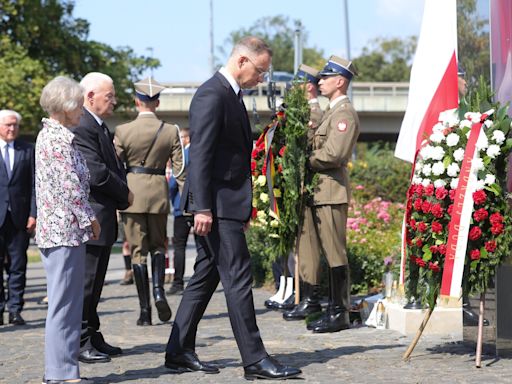 Duda y Steinmeier recuerdan la masacre de Wola en el 80 aniversario del Levantamiento de Varsovia