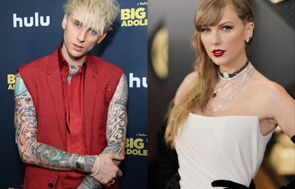 Machine Gun Kelly hits back when asked to name mean things about Taylor Swift: ‘She is a saint’