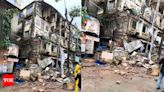 1 killed after portion of MHADA building collapses at Mumbai's Grant Road | Mumbai News - Times of India