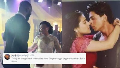 Couple Goes Viral For Recreating Shah Rukh Khan-Kajol's Iconic Kuch Kuch Hota Hai Song On Their Wedding- Watch