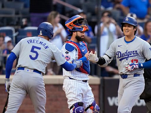 大谷翔平終於在得點圈開轟！雙安3打點助道奇10比3勝大都會