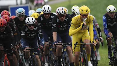 Jornada 'rompepiernas' en el Tour en la que no valen despistes para Pogacar, Vingegaard ni Evenepoel