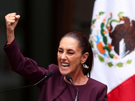 Mexico's Sheinbaum takes office, making history as first woman president