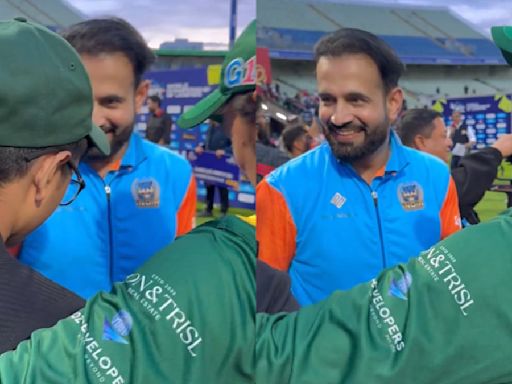 ... Hoti Rehti Hai Bhai': Irfan Pathan Consoles Younis Khan's Son After India Defeat Pakistan In WCL 2024 Final...