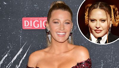 Blake Lively Jokes Ryan Reynolds Didn't Invite Her to Madonna's House