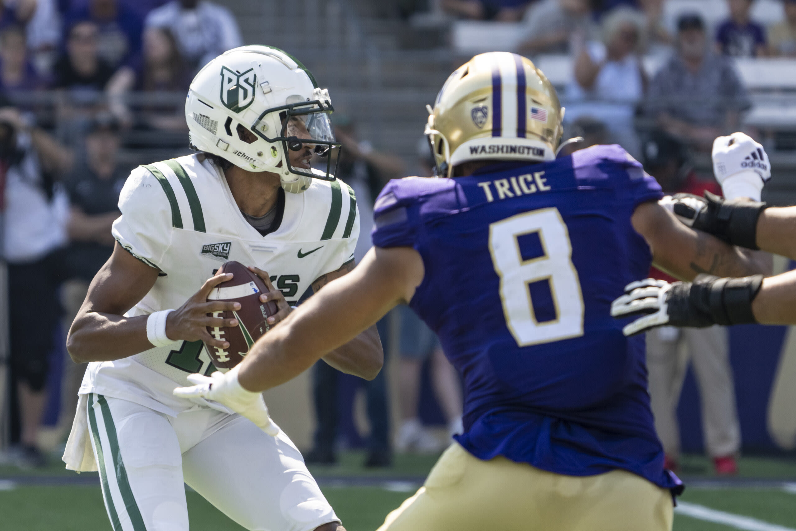 Falcons pick Washington EDGE Bralen Trice in 3rd round of 2024 draft