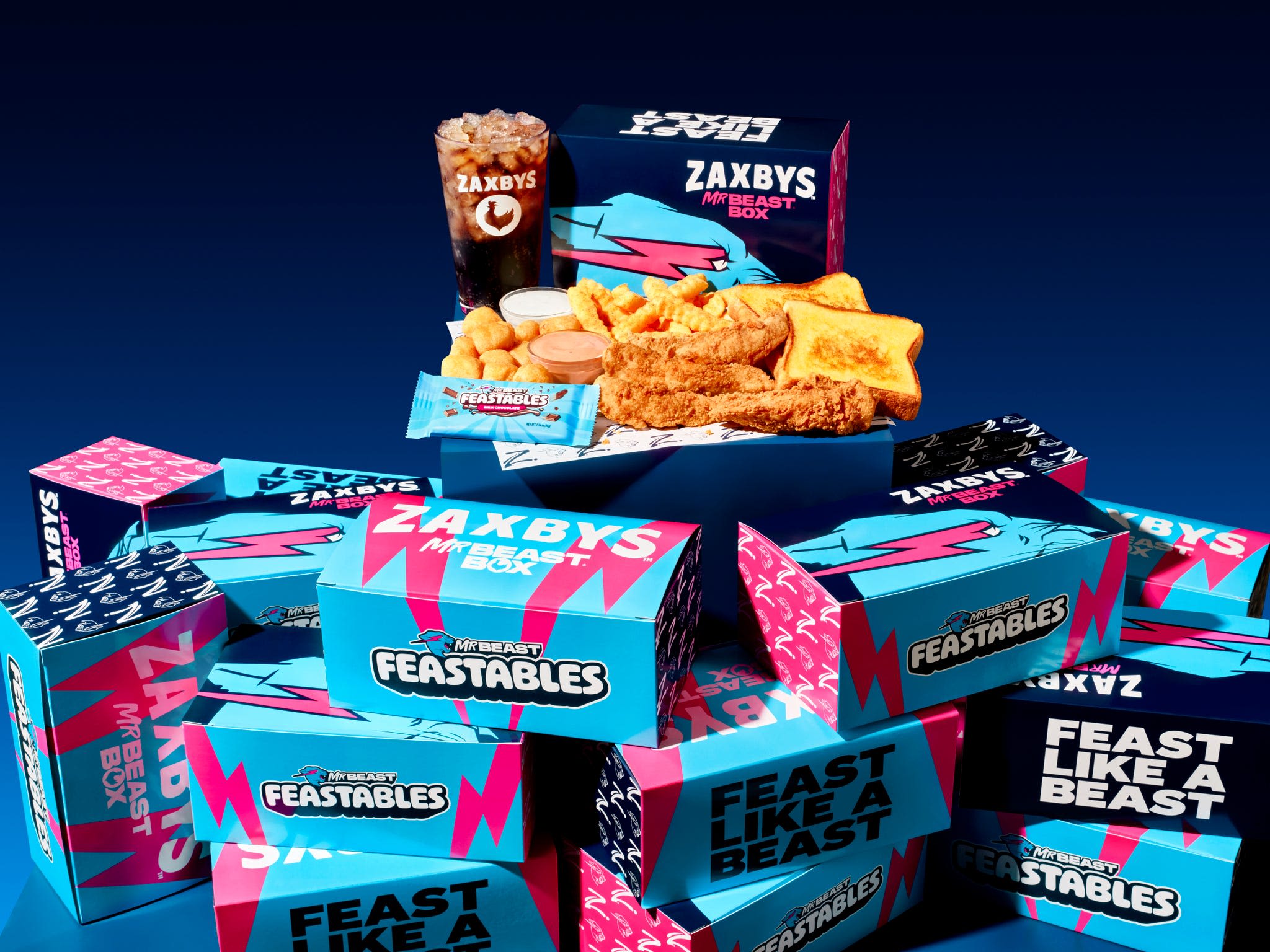 Zaxby's releases the MrBeast box, a collaboration inspired by the content creator