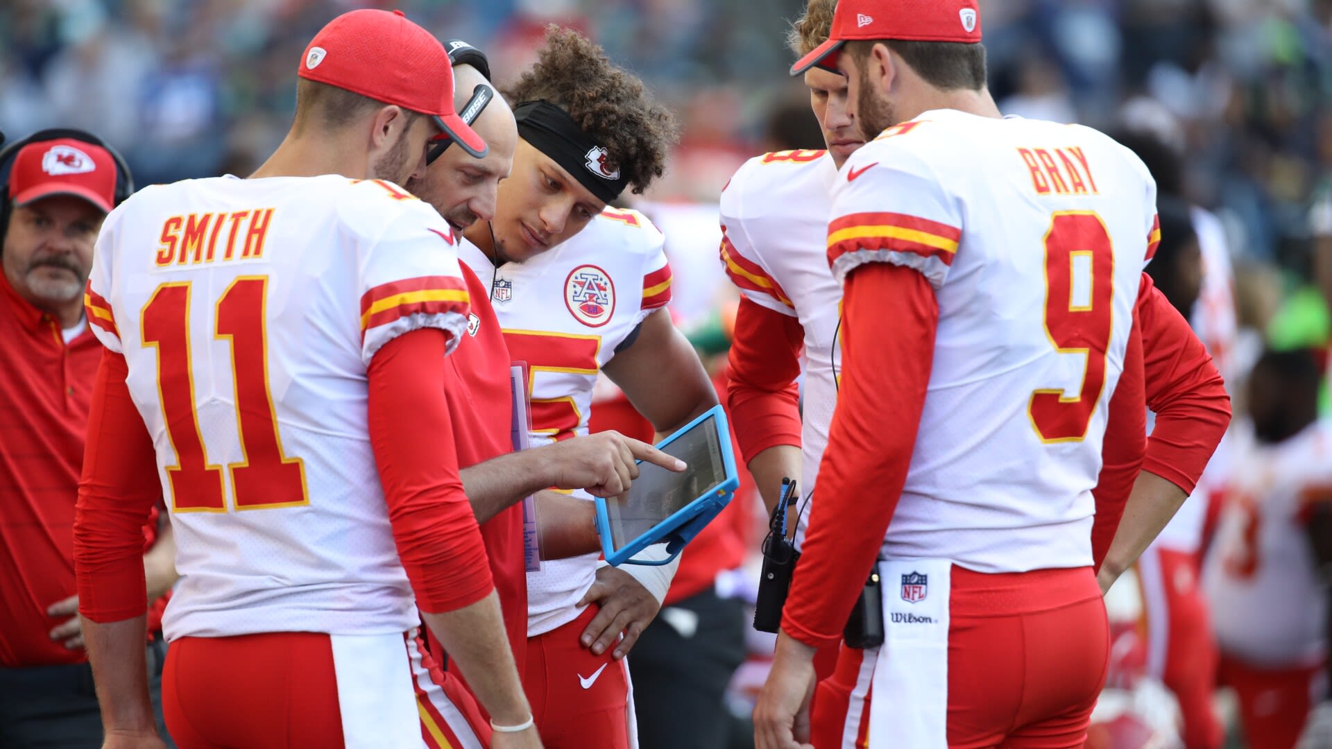 Tamba Hali on Patrick Mahomes in 2017: "At times, we wanted him to play"