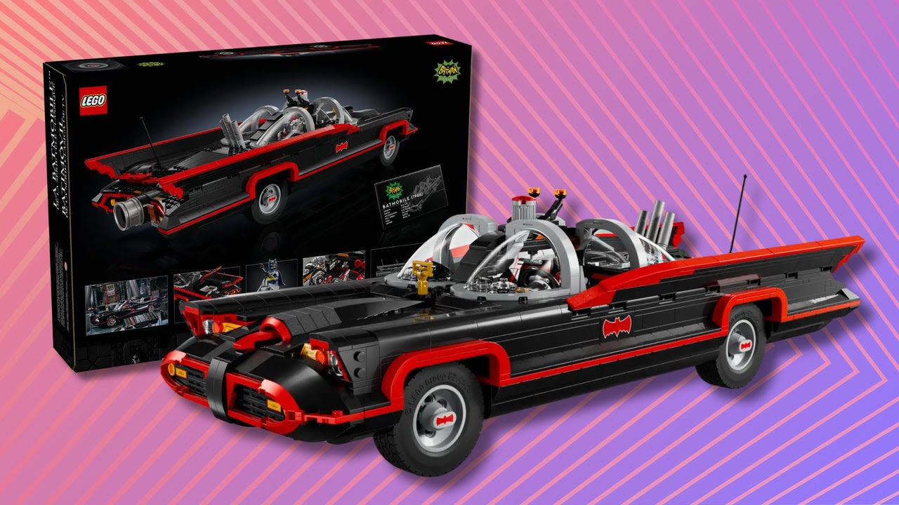 The Batmobile From the 1966 Batman TV Series Is Now a LEGO Set, Releasing October 1 - IGN