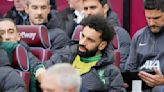 Klopp and Salah involved in touchline spat during Liverpool's draw at West Ham in Premier League