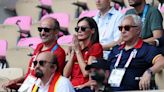 La reina Letizia, el talismán del Comité Olímpico Español en su mejor día en París
