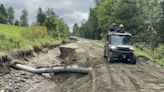 Heavy rain in northern Vermont leads to washed out roads, damaged homes and rescues