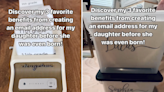 Mom reveals why she created an email address for her unborn child