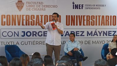 Candidato Máynez dice que la frontera sur de México está "sin Gobierno" ante la violencia