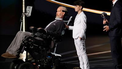 Steve Gleason honored with Arthur Ashe Courage Award at 2024 ESPYS
