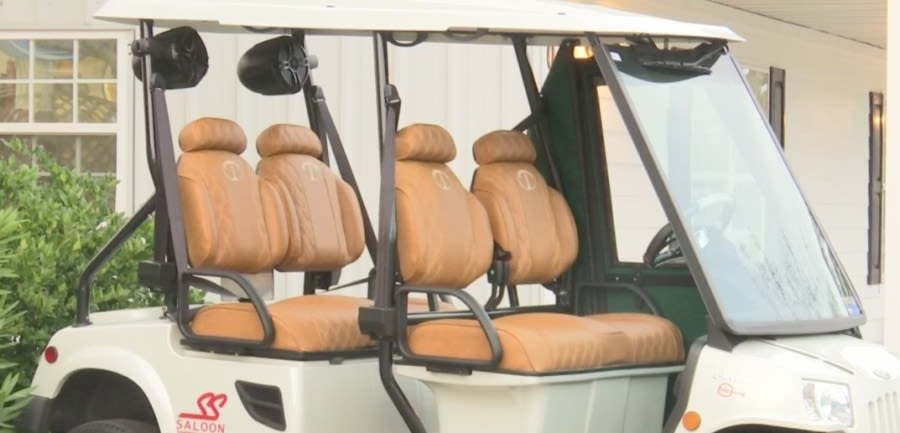 Golf cart rental business says temporary suspension of license by Myrtle Beach will lead to financial ruin