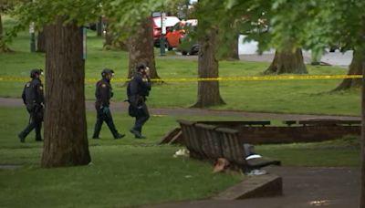 Portland police begin effort to remove protesters from PSU library