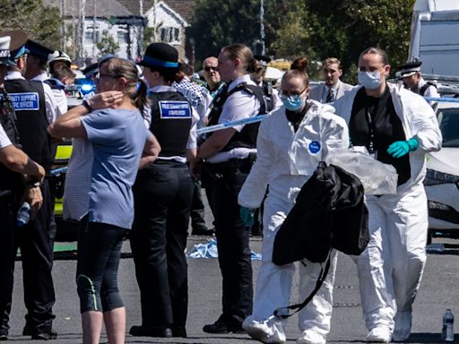 Child feared dead and at least eight injured after ‘horror movie’ knife attack