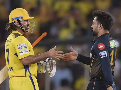 'When MS Dhoni comes to play...': Rashid Khan after Gujarat Titans' win over Chennai Super Kings | Cricket News - Times of India