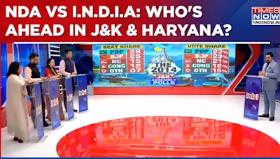 Daggers Drawn In J&K, Haryana Amid Election Season, Who Is Ahead: NDA Or I.N.D.I.A?| National Debate