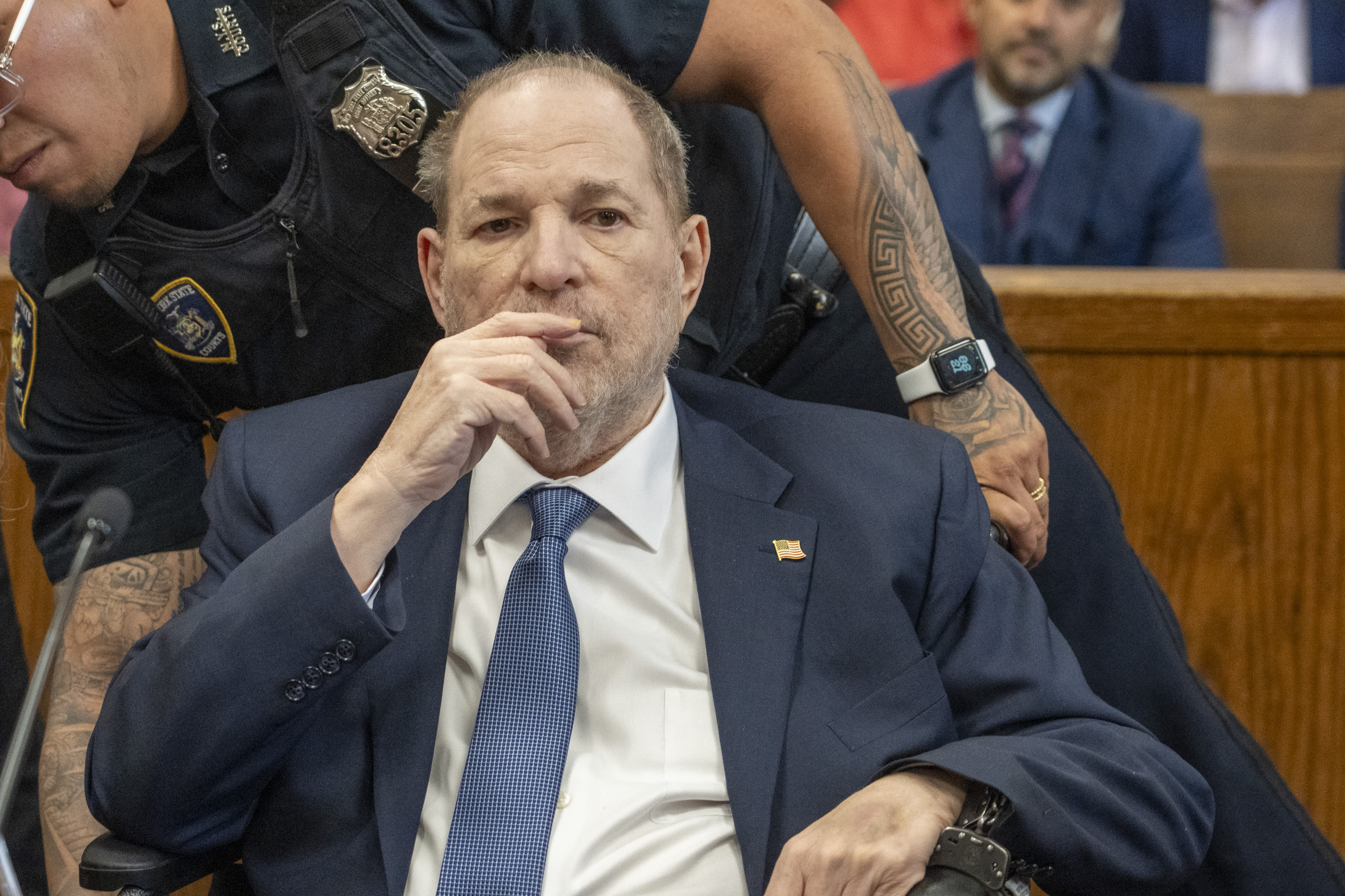 Wheelchair-bound Harvey Weinstein's day in court: Here's what happened