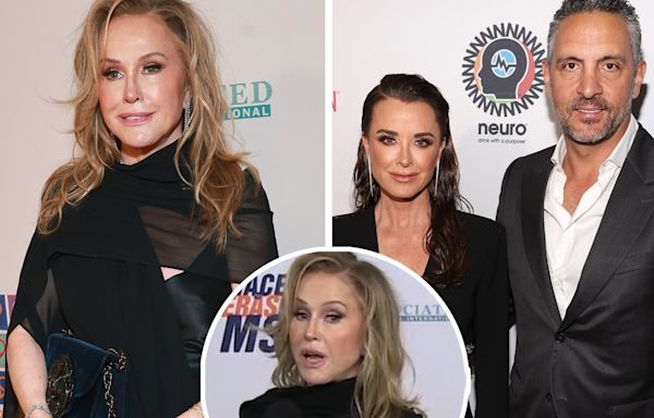 Kathy Hilton Claims Kyle Richards Was a 'Little Teary' on Wedding Anniversary After Mauricio Split (Exclusive)