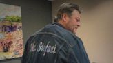 Blake Shelton dons sweet 'Mr. Stefani' denim rhinestone jacket