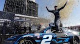 Cindric triumphs as Blaney slows during final lap