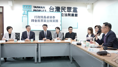 白委關心電力問題 卓榮泰：台灣沒有發生過缺電的大斷電