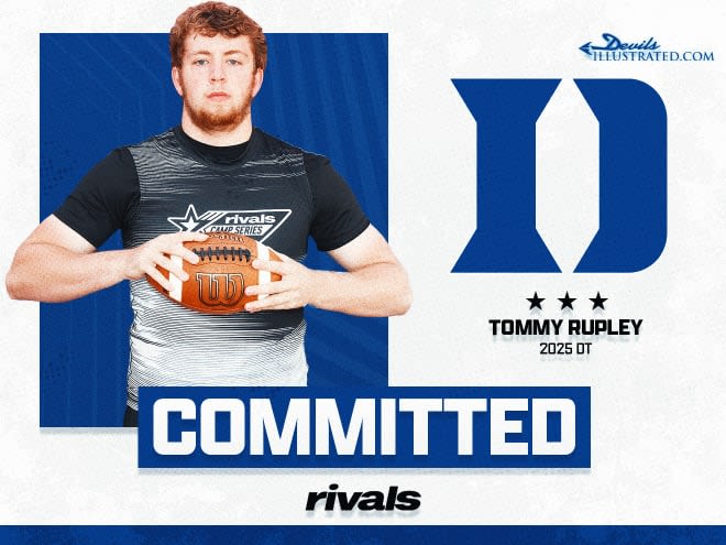 Defensive lineman Tommy Rupley announces his commitment to Duke